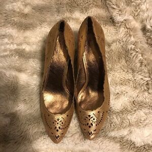 Luna Rosa Wedge Shoes